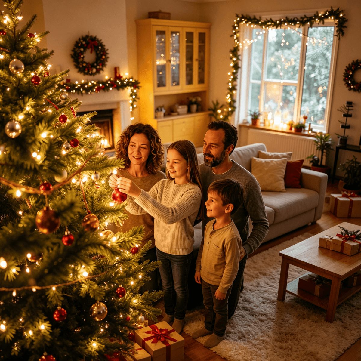DRNEWI 6.5ft Prelit Snow Flocked Artificial Pencil Christmas Tree with Warm White Lights, Full Branch Tips, Perfect Choice Decoration for Xmas Holiday