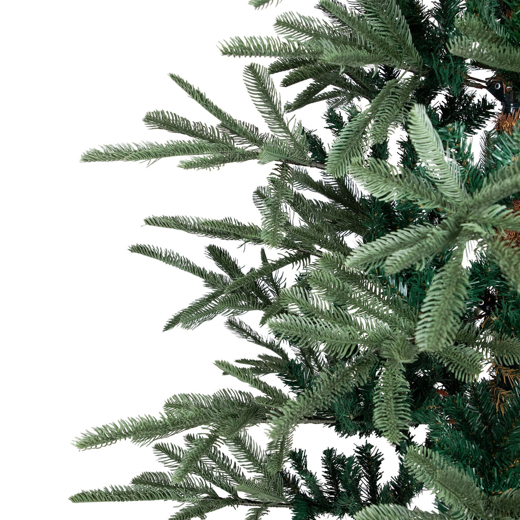 Northlight Real Touch™ Layered Nordmann Fir Artificial Christmas Tree - 7.5' - Unlit