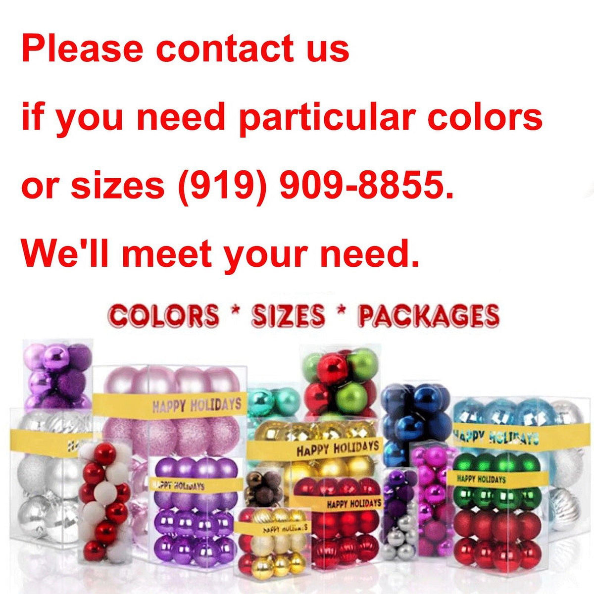 DUNCHATY 600-Pack Shatterproof Christmas Ball Ornaments, Assorted Colors & Sizes for Holiday Tree Decor