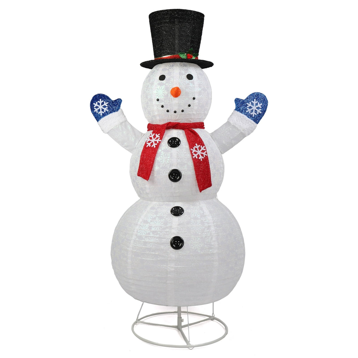 UBesGoo Top Hat Christmas Outdoor Decoration Outdoor Snowman 6FT Christmas Decorations for Home Indoor Lawn Yard
