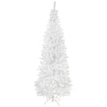 Northlight Slim White Georgian Pine Artificial Christmas Tree - 6.5' - Unlit