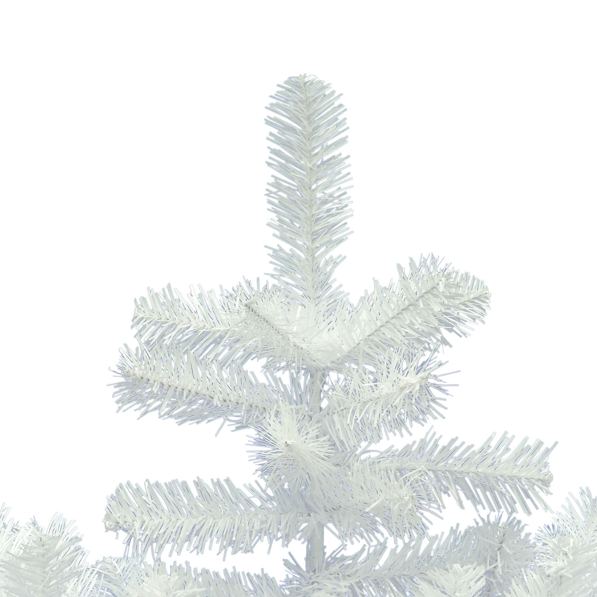 Vickerman 6.5' Crystal White Pine Slim Artificial Christmas Tree, Unlit