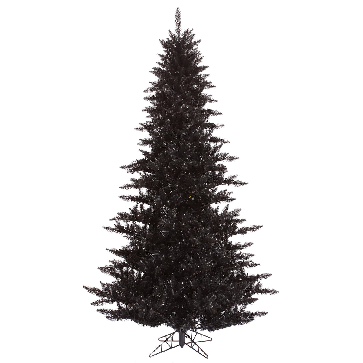 Vickerman 4.5' Black Fir Artificial Christmas Tree, Unlit