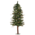 Vickerman Artificial Christmas Tree 5' x 30" Mixed Country Alpine Tree 310 Tips