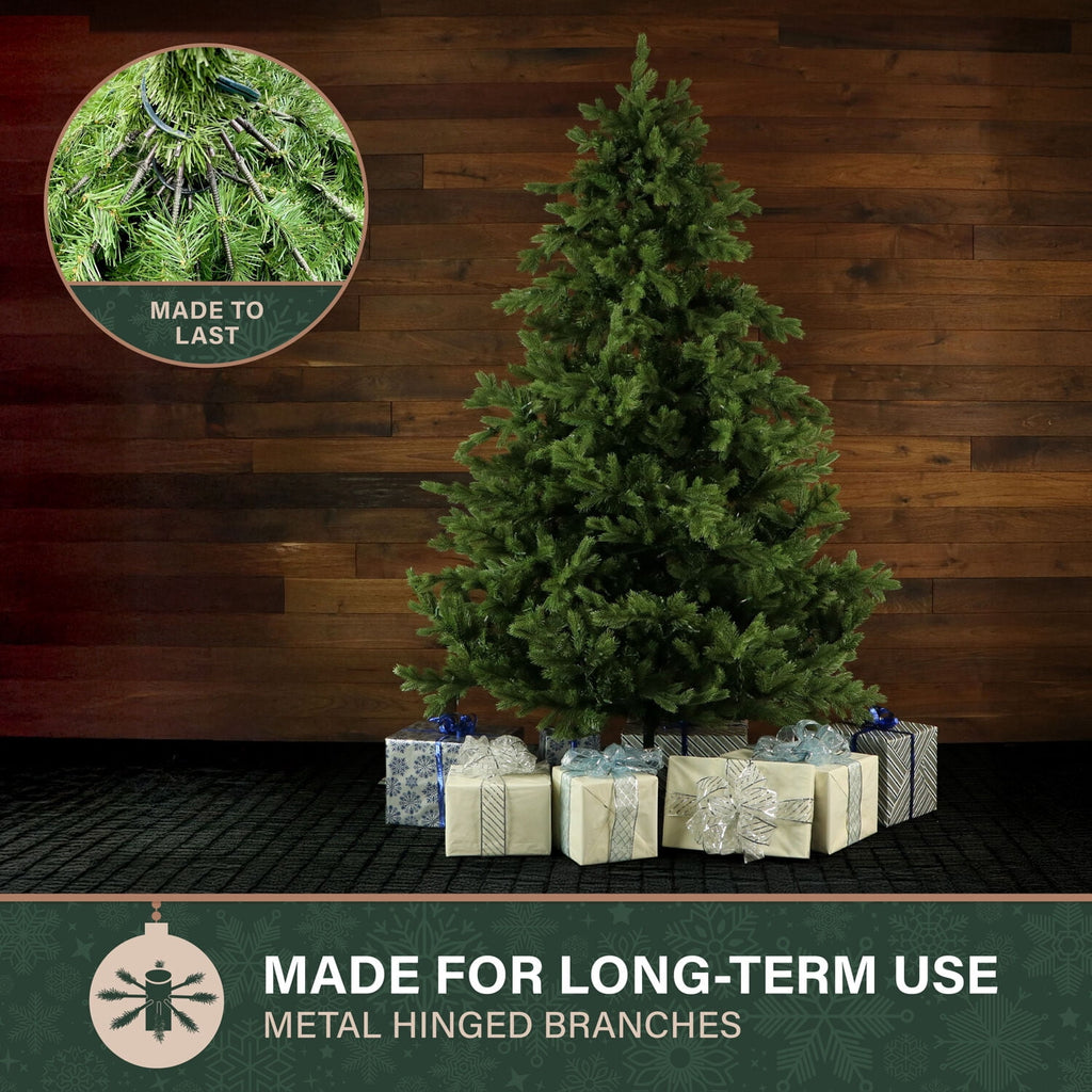 Fraser Hill Farm 6.5-Ft. Foxtail Pine Christmas Tree, FFFX065-0GR