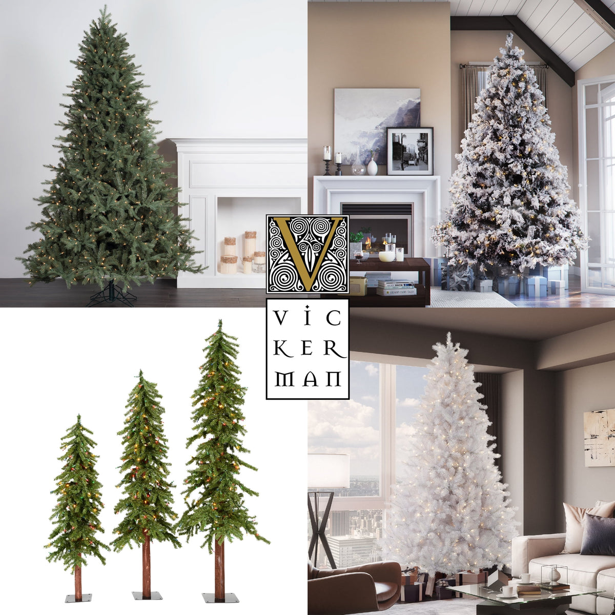 Vickerman 8.5' Salem Pencil Pine Artificial Christmas Tree, Unlit