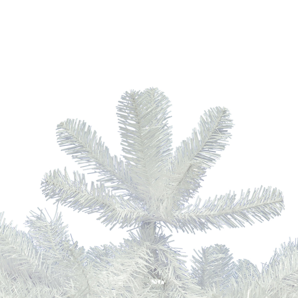 Vickerman 6.5' White Salem Pencil Pine Artificial Christmas Tree, Unlit