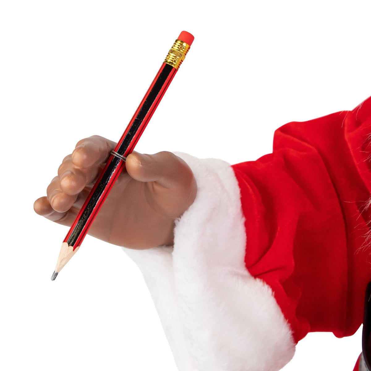 Northlight Lighted and Animated Musical African American Santa Christmas Decoration - 32"