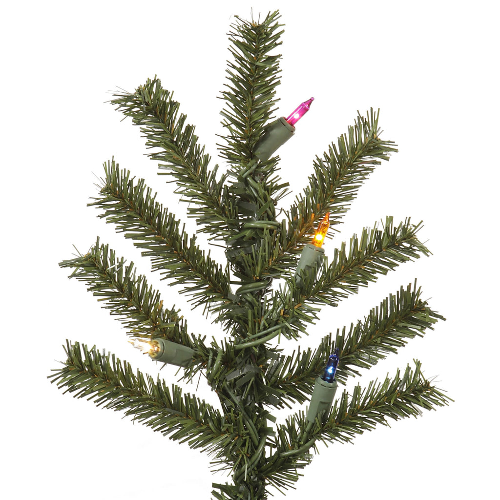Vickerman 5' Natural Alpine Artificial Christmas Tree, Unlit - Faux Christmas Tree - Seasonal Indoor Home Decor