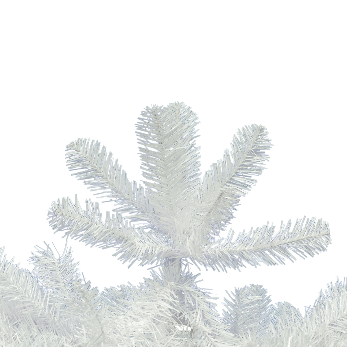 Vickerman 7.5' White Salem Pencil Pine Artificial Christmas Tree, Unlit