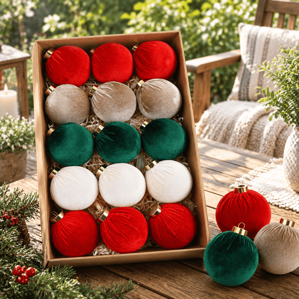 Christmas Ornaments Balls For Tree - 15pink & Teal Shatterproof Xmas Decorations Multicolor Beige 80mm 3.15inch